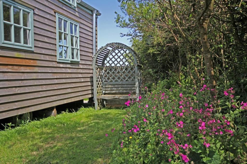 Tiny House On Isolated Farm By The Cornish Coast Villa Bude Bagian luar foto